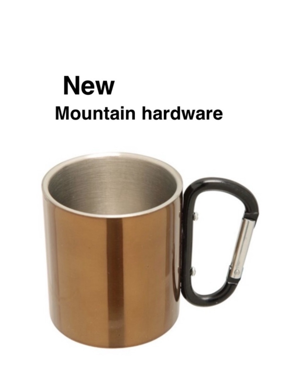 New Mountain hardware house Mug with Karabiner Handle 180ml ⭐️⭐️⭐️⭐️
